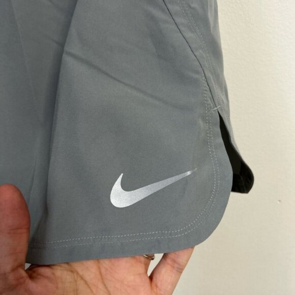 Nike Women’s Eclipse Grey Running Shorts - Picture 2 of 5